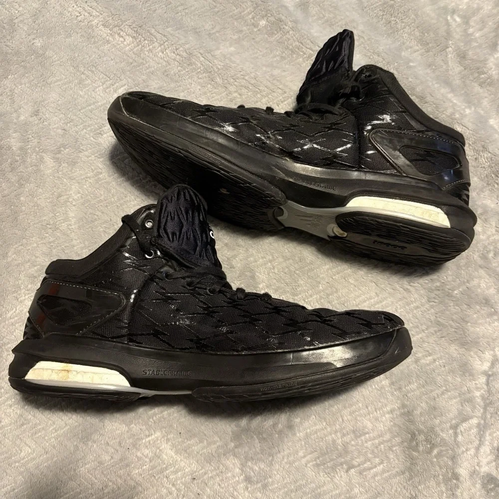 Adidas Performance Crazy Light Boost C75901 Black High Top Basketball Men sz 12
